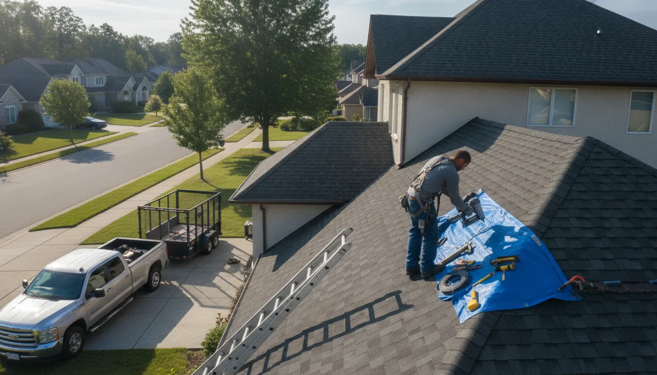 Roofing in Glencoe